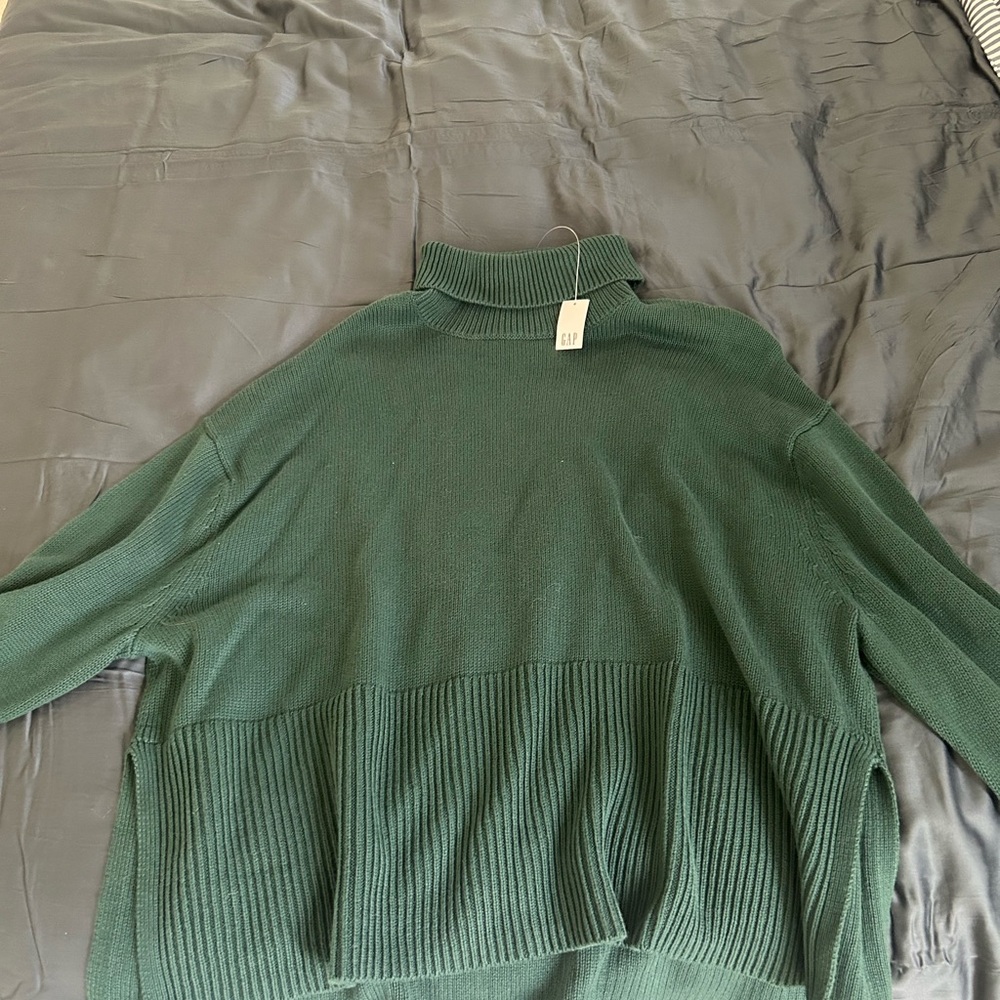 GAP Forest Green Turtleneck Sweater